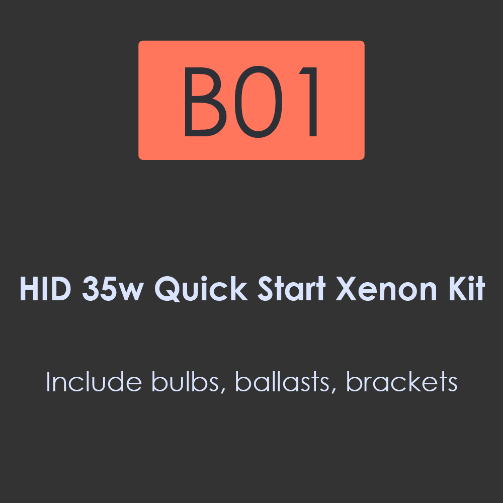 B01-HID 35W Quick Start Xenono kit.  Include bulbs.  ballasts.  brackets