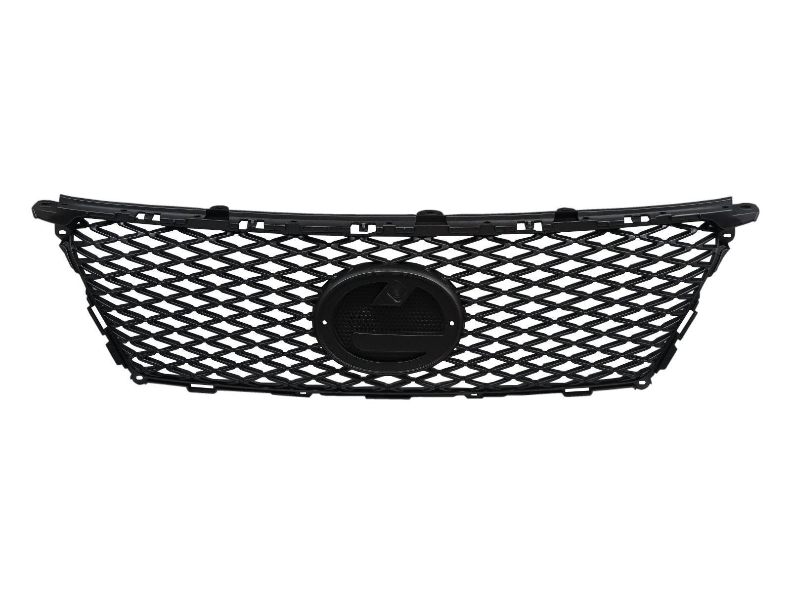 CrazyTheGod IS IS250/IS350/IS220D XE20 Second generation 2011-2015 FACELIFT Sedan 4D ISF Style GRILLE/GRILL Matt Black for LEXUS