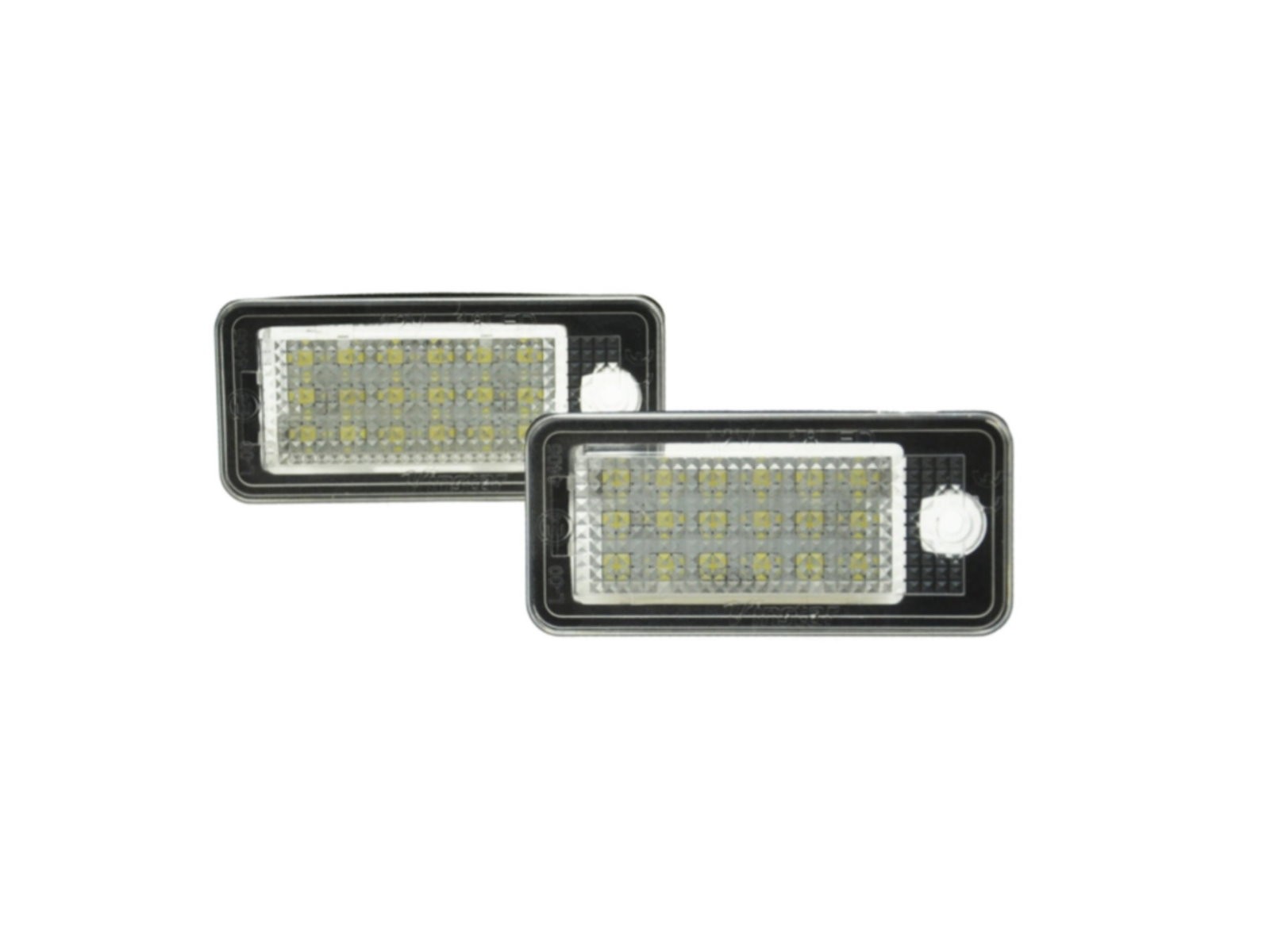 CrazyTheGod A4 A4/S4/RS4 B7 8E/8H 2006-2008 Sedan/Wagon/Convertible 2D/4D/5D LED W/ Canbus License Lamp White for AUDI
