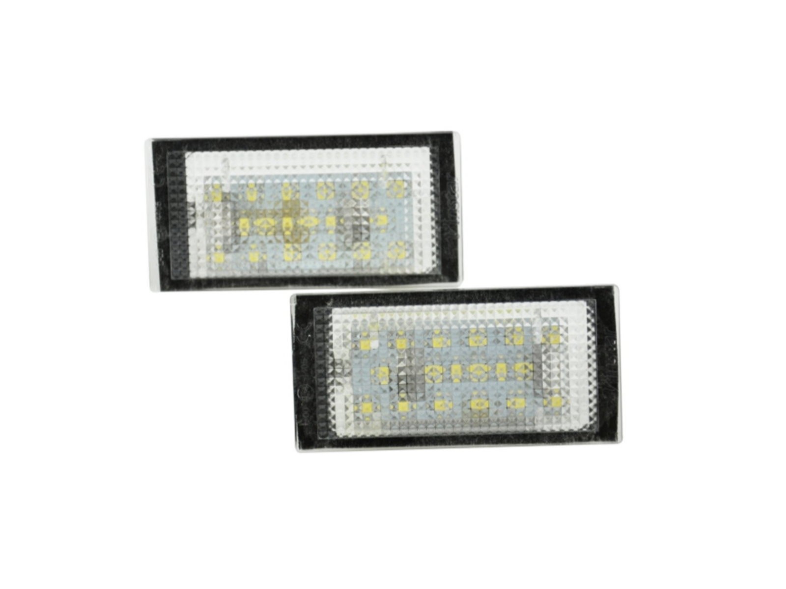 CrazyTheGod 3-Series E46 M3 Fourth generation 1998-2003 Pre-Facelift Coupe 2D LED License Lamp White for BMW