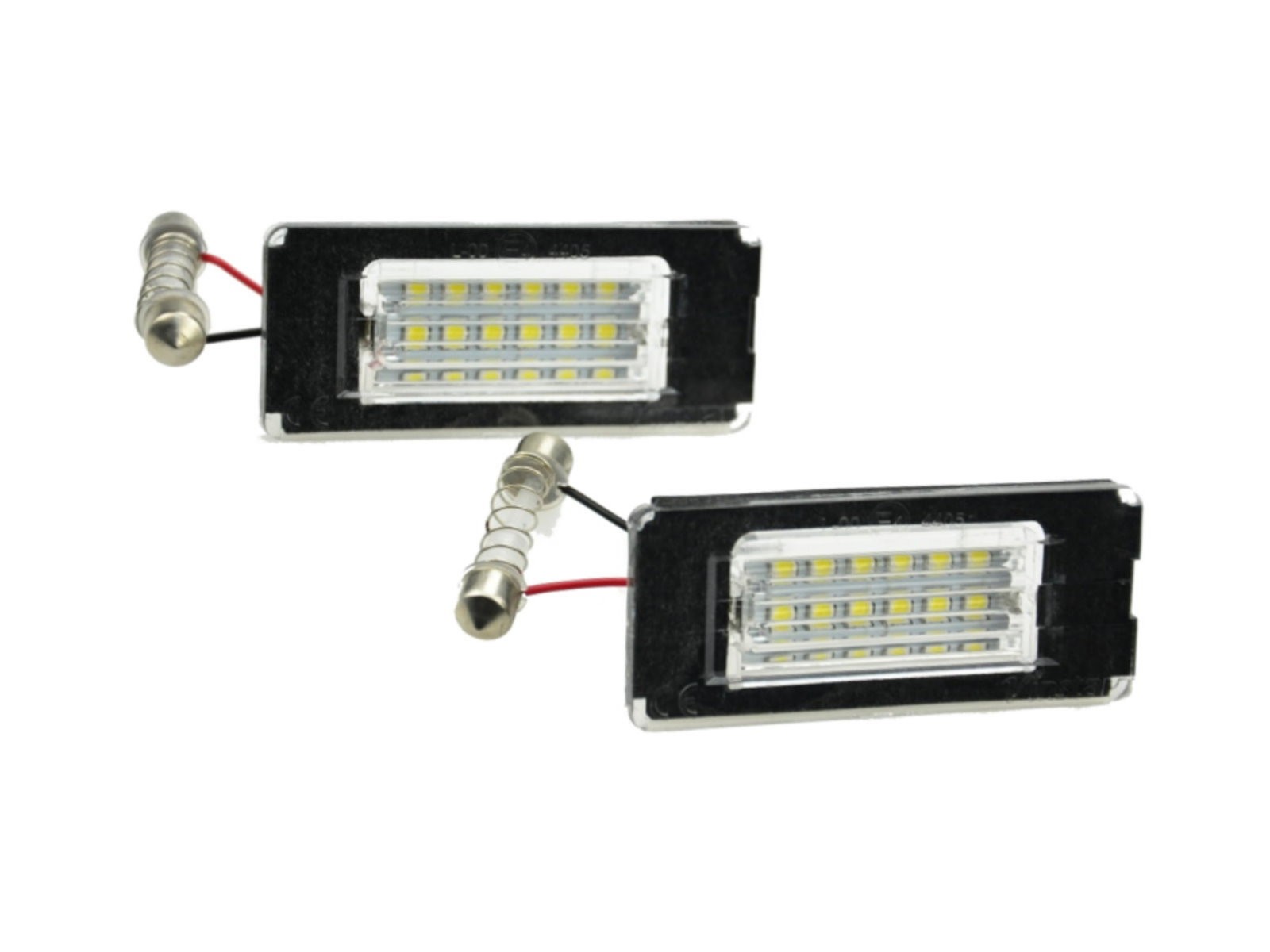 CrazyTheGod MINI R59 Second generation 2011-Present Coupe/Convertible 2D LED License Lamp White for MINI