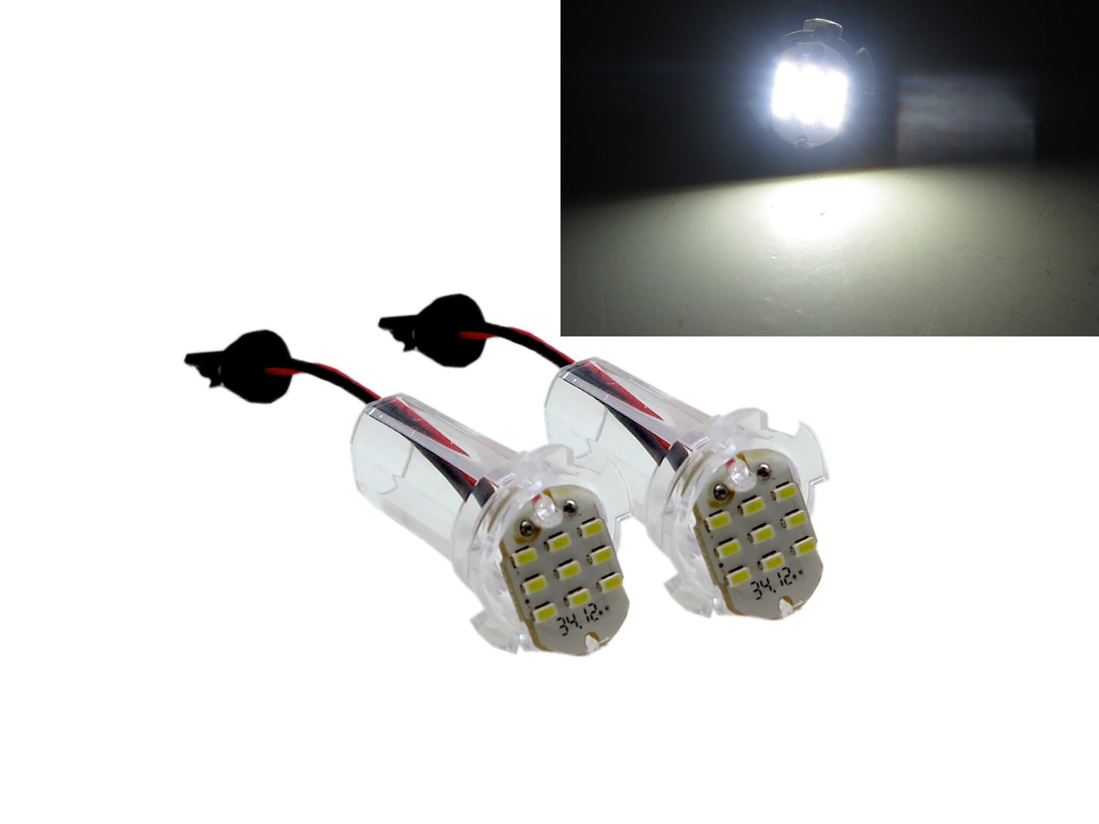 CrazyTheGod WISH AE20 Second generation 2009-2017 Wagon 5D LED License Lamp Clear for TOYOTA