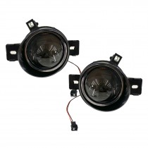 CrazyTheGod NOTE E12 Second generation 2012-Present MPV 5D Projector Dual Beam Fog Light Lamp V2 Black for NISSAN