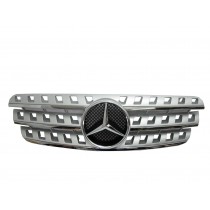 CrazyTheGod W163 1998-2005 GRILLE/GRILL 3FIN CHROME/SILVER for Mercedes-Benz V1 W164 Look