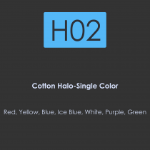 H02-Cotton Halo-Single Color(4 Halos)