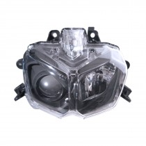 CrazyTheGod BWS-R 2015-Present Motorcycles Projector Headlight Headlamp Black for YAMAHA