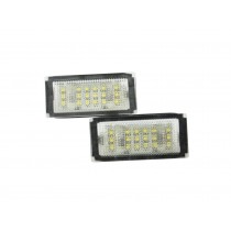 CrazyTheGod 3-Series E46 M3 2004-2006 Facelift Convertible/Coupe 2D LED License Lamp White for BMW