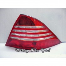 CrazyTheGod S-CLASS W220 Fourth generation 2000-2006 Sedan 4D LED Tail Rear Light Red/White for Mercedes-Benz