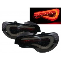 CrazyTheGod FT86/GT86 ZN6 2012-Present Coupe 2D LED Dynamic Turn signal Tail Rear Light Smoke EU for TOYOTA