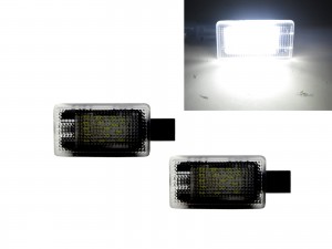 CrazyTheGod S80 2013-2014 Sedan 4D LED Courtesy Side Door Light White for VOLVO