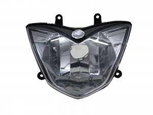CrazyTheGod GP125 2014-Present Motorcycles Clear Headlight Headlamp Chrome for KYMCO