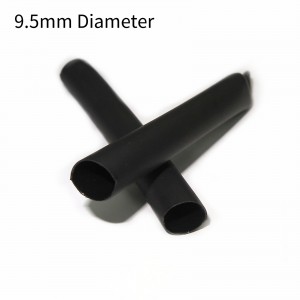3:1 Ratio 9.5mm Adhesive Glue Lined Heat Shrink Tubing 40mm Sections 20PCS for Universal