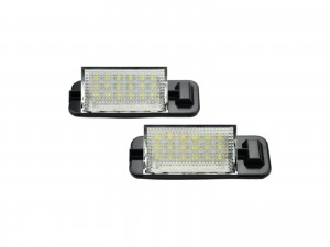 CrazyTheGod 3-Series E36 Third generation 1992-1998 Convertible/Coupe/Sedan/Wagon 2D/4D/5D LED License Lamp White for BMW