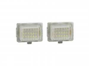 CrazyTheGod SL-CLASS R231 Sixth generation 2012-Present Coupe/Roadster 2D LED License Lamp White for Mercedes-Benz