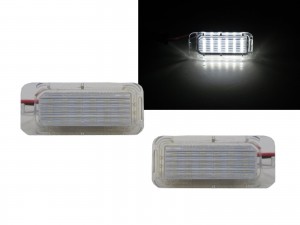 CrazyTheGod Galaxy 2006-Present MPV 5D LED License Lamp White for FORD