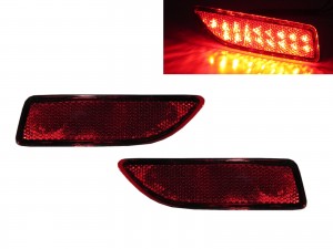 CrazyTheGod CT200h ZWA10 2011-Present Hatchback 5D LED Rear Bumper Brake Light Lamp Red for LEXUS