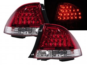 CrazyTheGod ALTEZZA 1999-2005 XE10 LED Tail Rear Light V1 Red/CLEAR for TOYOTA
