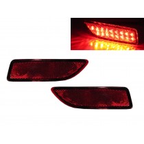 CrazyTheGod CT200h ZWA10 2011-Present Hatchback 5D LED Rear Bumper Brake Light Lamp Red for LEXUS