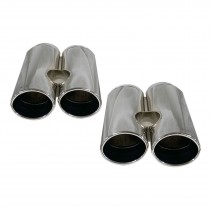 CrazyTheGod S-CLASS W221 Fifth generation 2007-2012 Sedan 4D Exhaust Tail Pipes for Mercedes-Benz